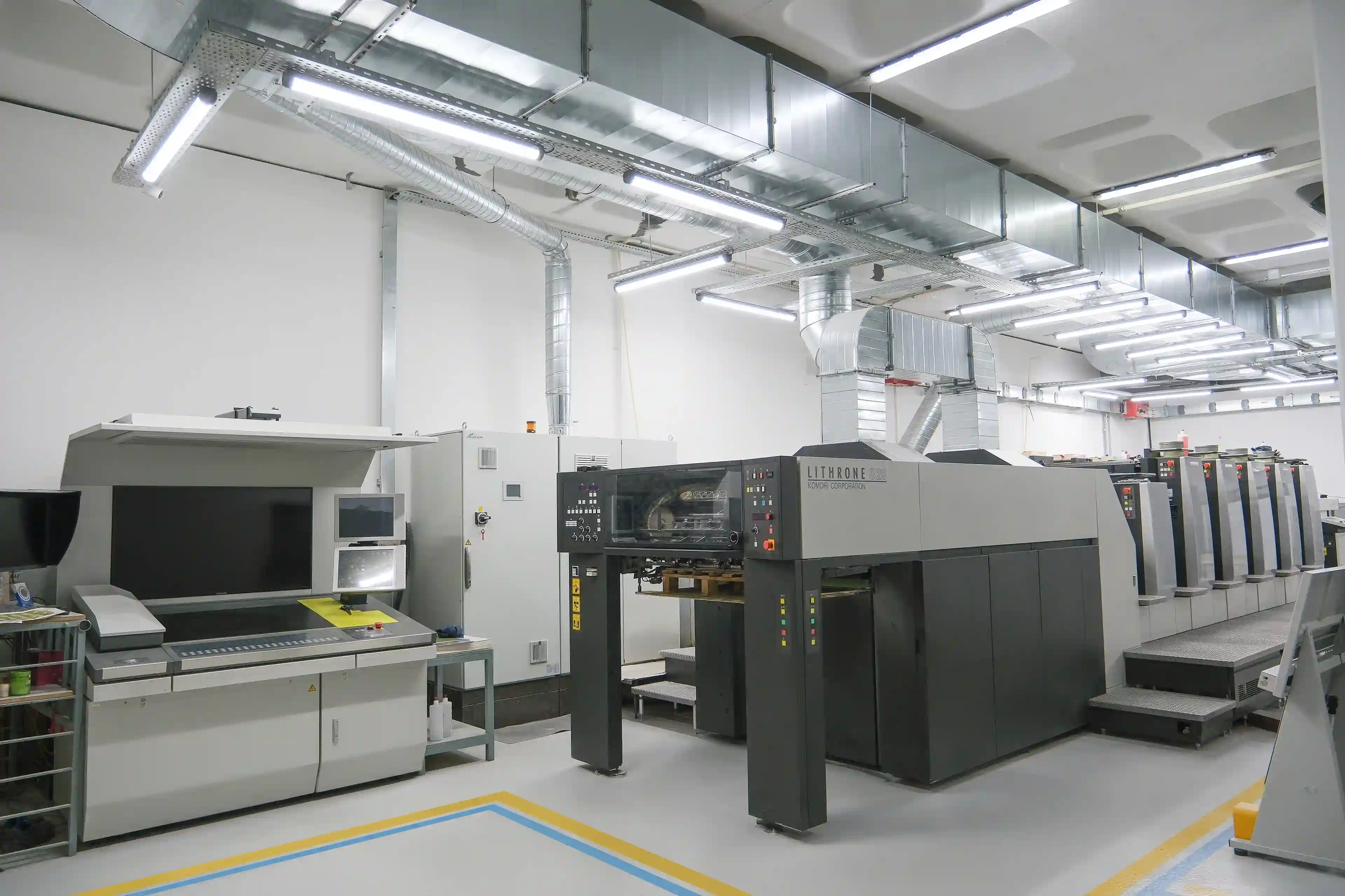 Komori Lithrone Kontrol Paneli