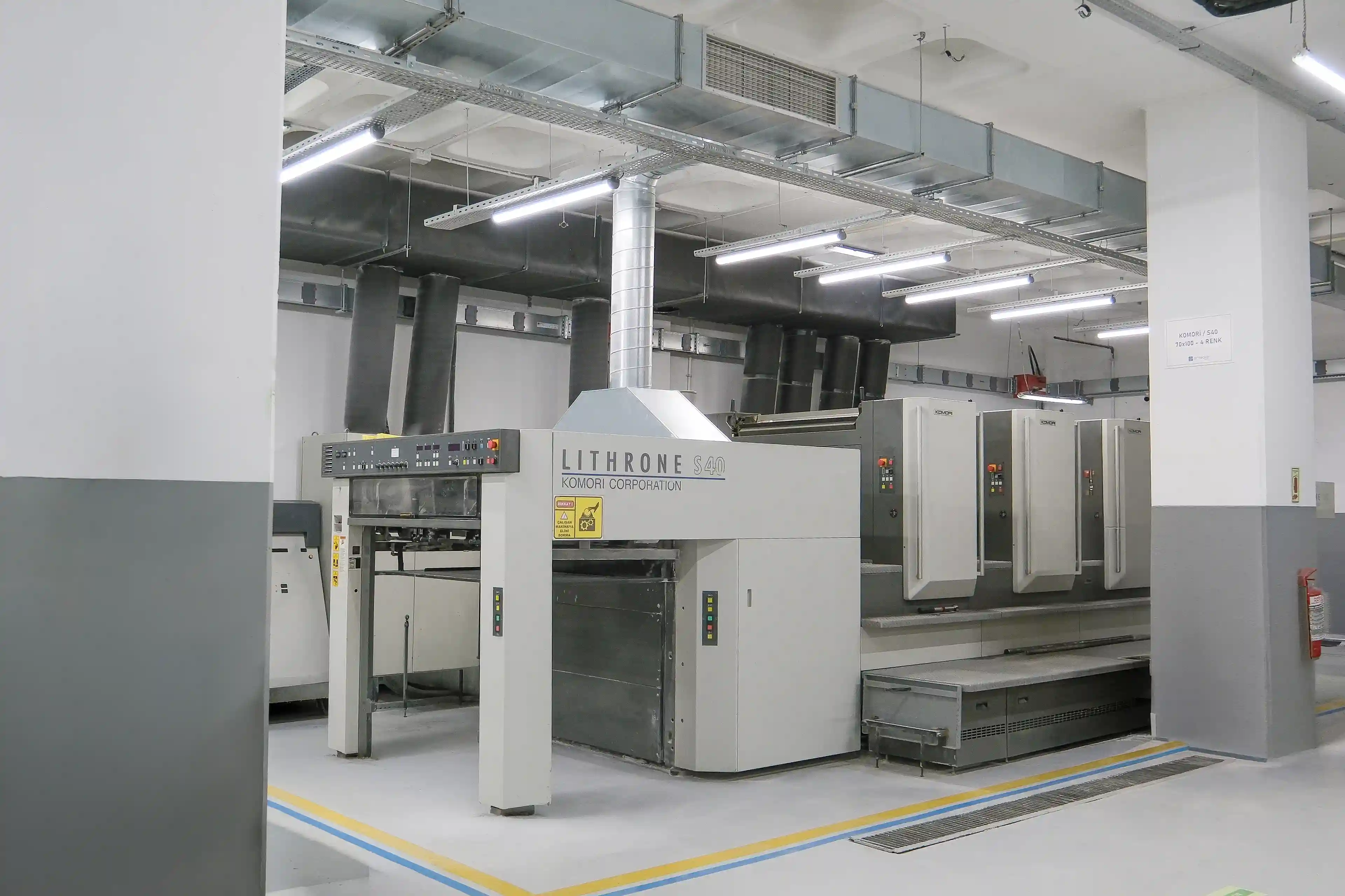 Komori Lithrone S40 Kontrol Paneli