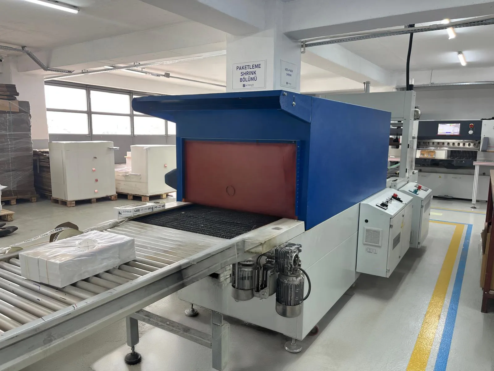 Shrink Paketleme Tünel Makinesi