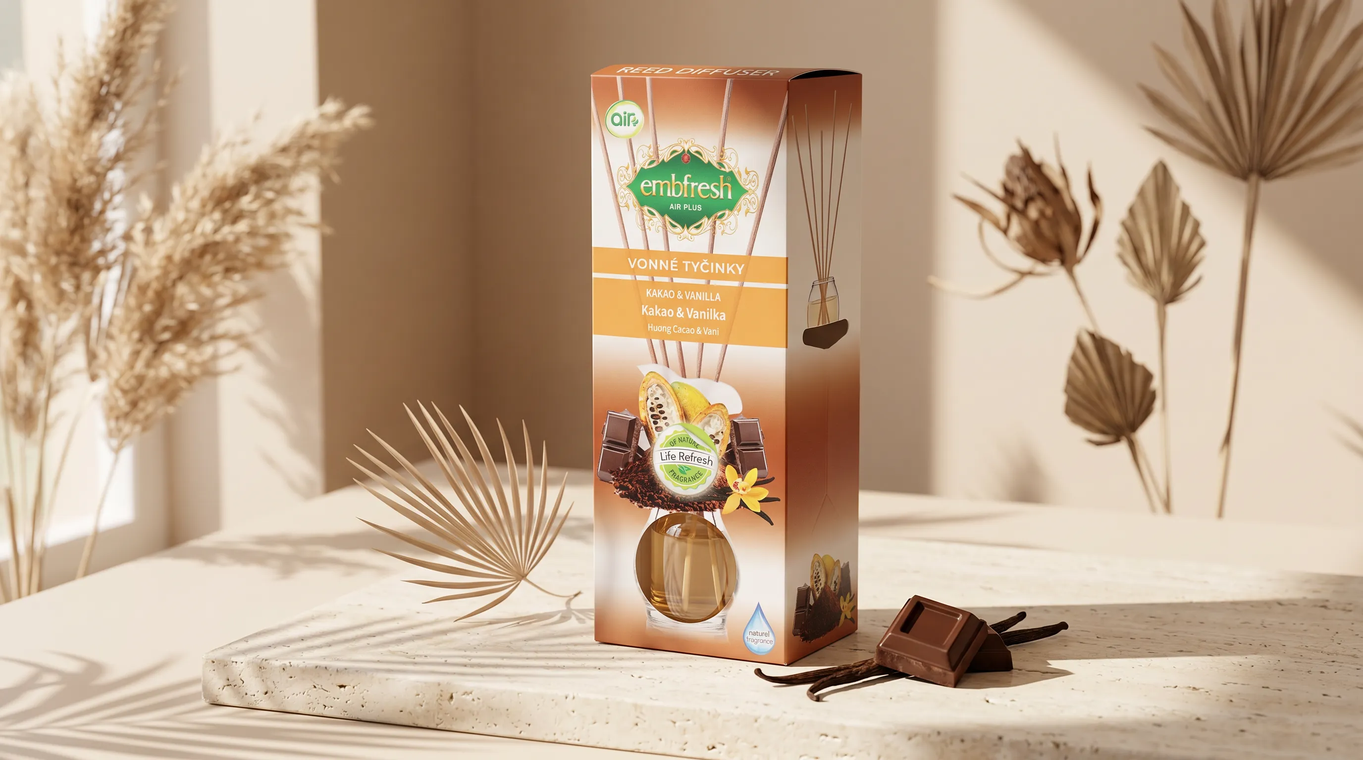 Embfresh Çikolata Vanilya Oda Kokusu